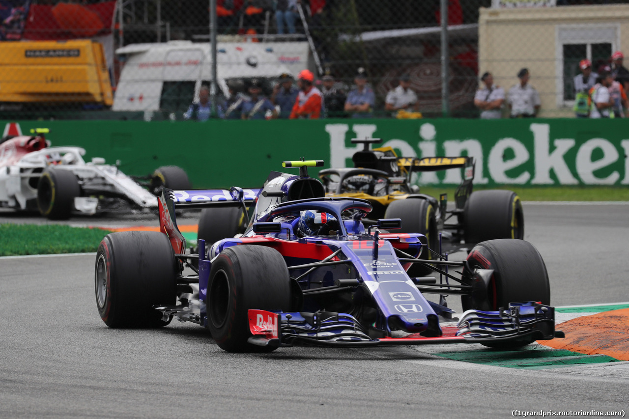 GP ITALIA, 02.09.2018 - Gara, Pierre Gasly (FRA) Scuderia Toro Rosso STR13