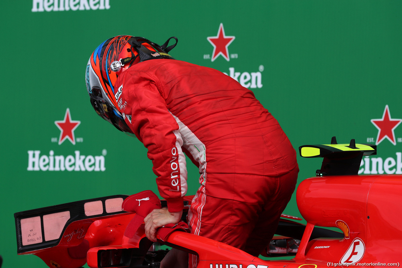 GP ITALIA, 02.09.2018 - Gara, 2nd place Kimi Raikkonen (FIN) Ferrari SF71H