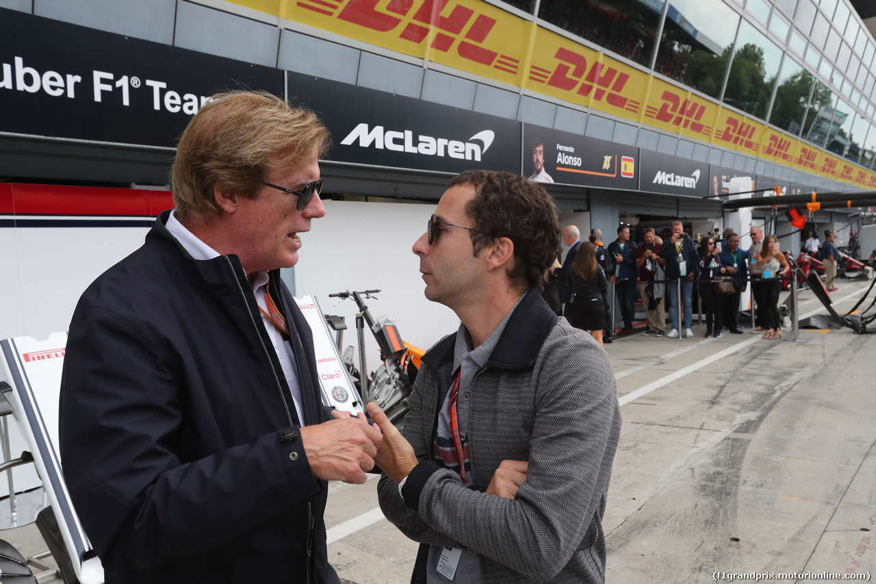 GP ITALIA, 02.09.2018 - Gara, Danny Sulliavsn e Nicola Todt (FRA)