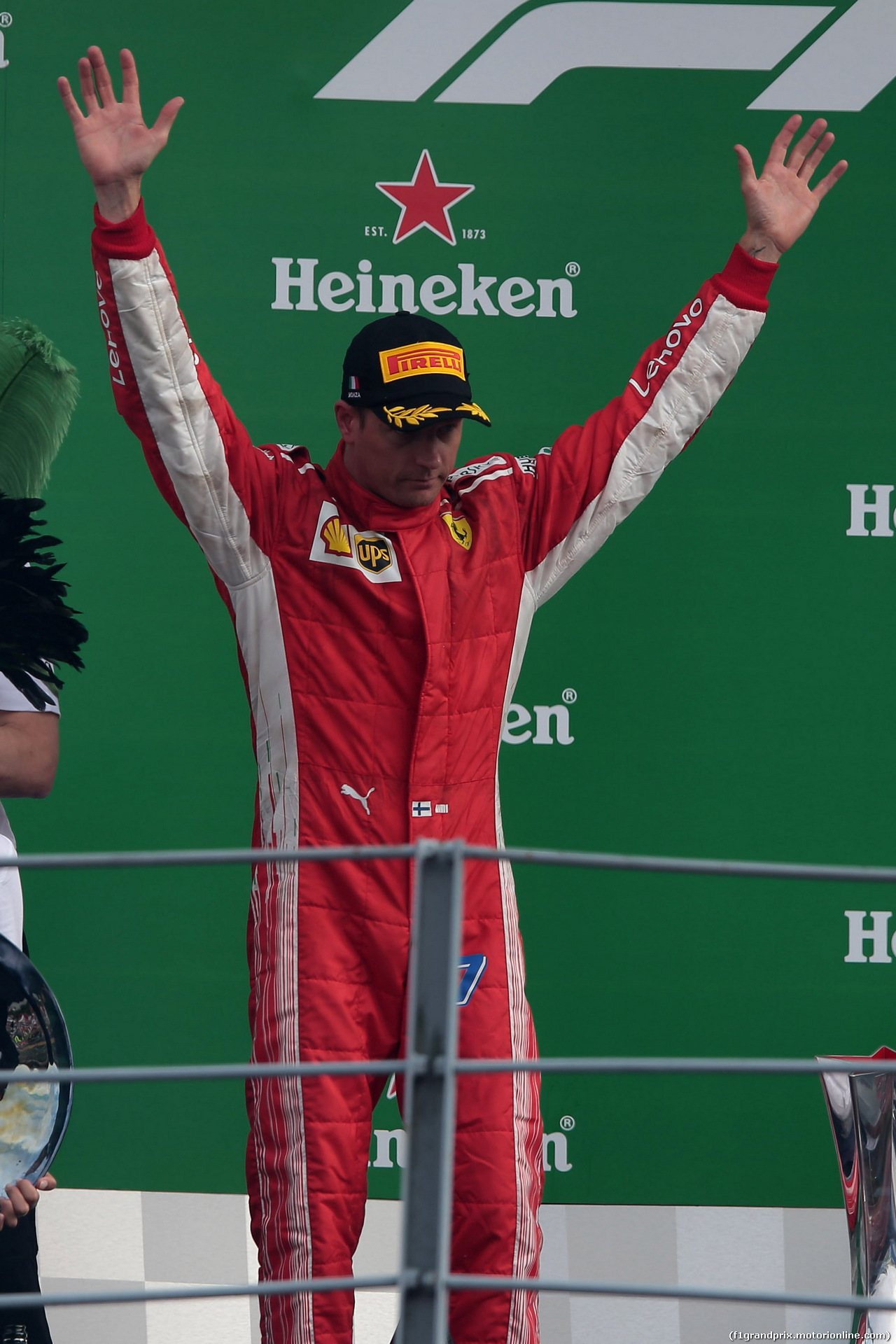 GP ITALIA, 02.09.2018 - Gara, 3rd place Kimi Raikkonen (FIN) Ferrari SF71H