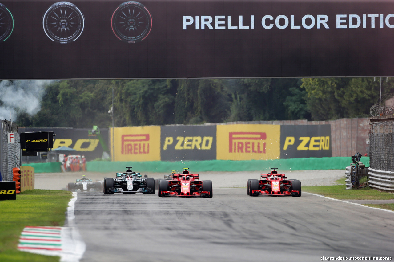 GP ITALIA, 02.09.2018 - Gara, Start of the race