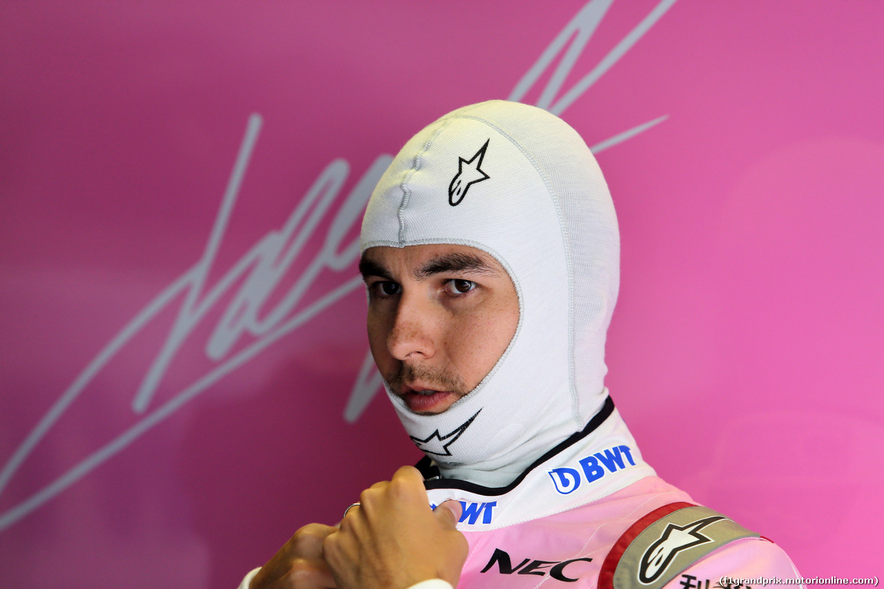 GP ITALIA, 02.09.2018 - Gara, Sergio Perez (MEX) Racing Point Force India F1 VJM11