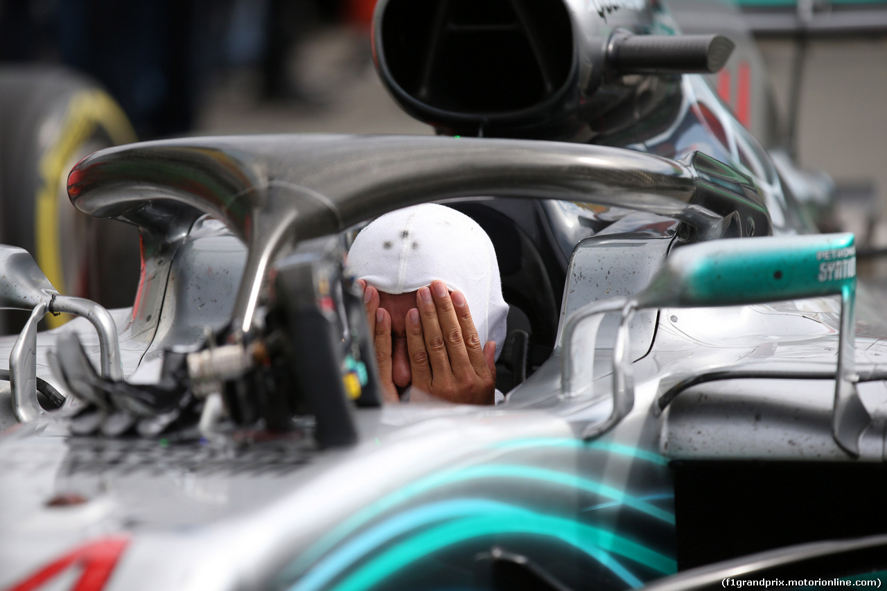 GP ITALIA, 02.09.2018 - Gara, Lewis Hamilton (GBR) Mercedes AMG F1 W09 vincitore
