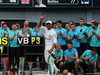 GP ITALIA, 02.09.2018 - Carrera, Celebraciones, Lewis Hamilton (GBR) Mercedes AMG F1 W09 ganador y Valtteri Bottas (FIN) Mercedes AMG F1 W09 3er lugar