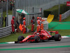 GP ITALY, 02.09.2018 - Race, Sebastian Vettel (GER) Ferrari SF71H with a broken front winh