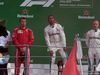 GP ITALIA, 02.09.2018 - Gara, 1st place Lewis Hamilton (GBR) Mercedes AMG F1 W09, 2nd place Kimi Raikkonen (FIN) Ferrari SF71H e 3rd place Valtteri Bottas (FIN) Mercedes AMG F1 W09