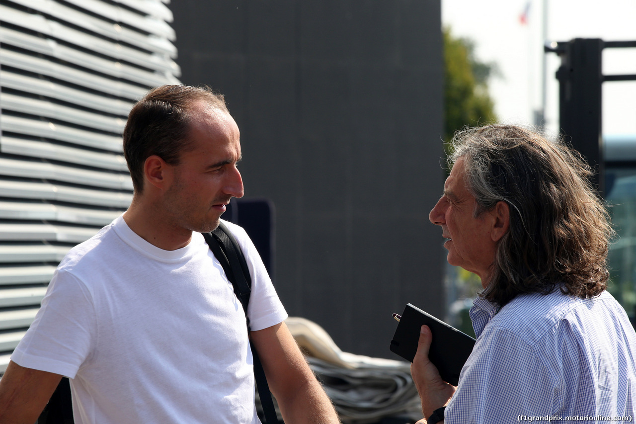 GP ITALIA, 30.08.2018 - Robert Kubica (POL) Williams FW41 Reserve e Development Driver