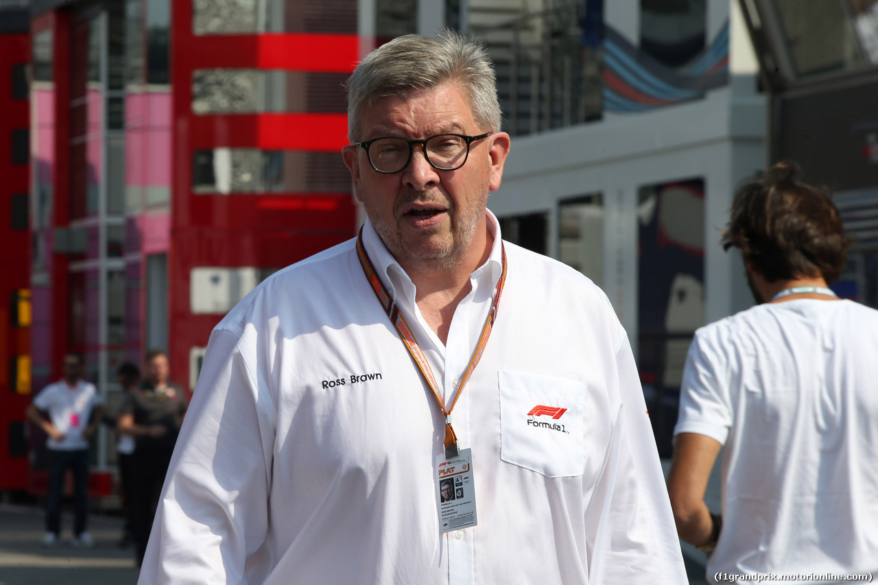GP ITALIA, 30.08.2018 - Ross Brawn (GBR) Formula One Managing Director of Motorsports