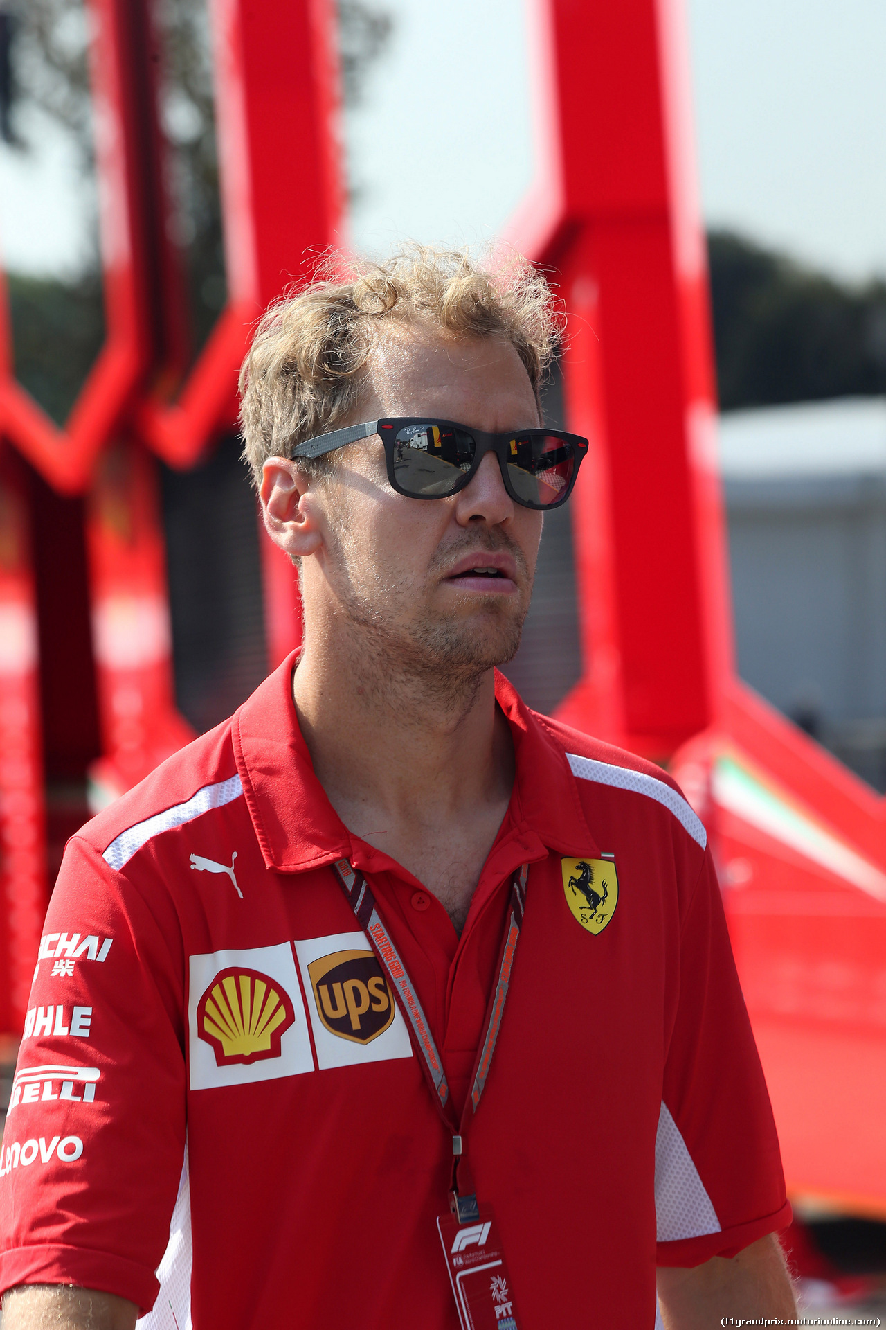 GP ITALIA, 30.08.2018 - Sebastian Vettel (GER) Ferrari SF71H