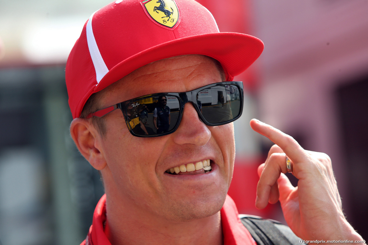 GP ITALIA, 30.08.2018 - Kimi Raikkonen (FIN) Ferrari SF71H