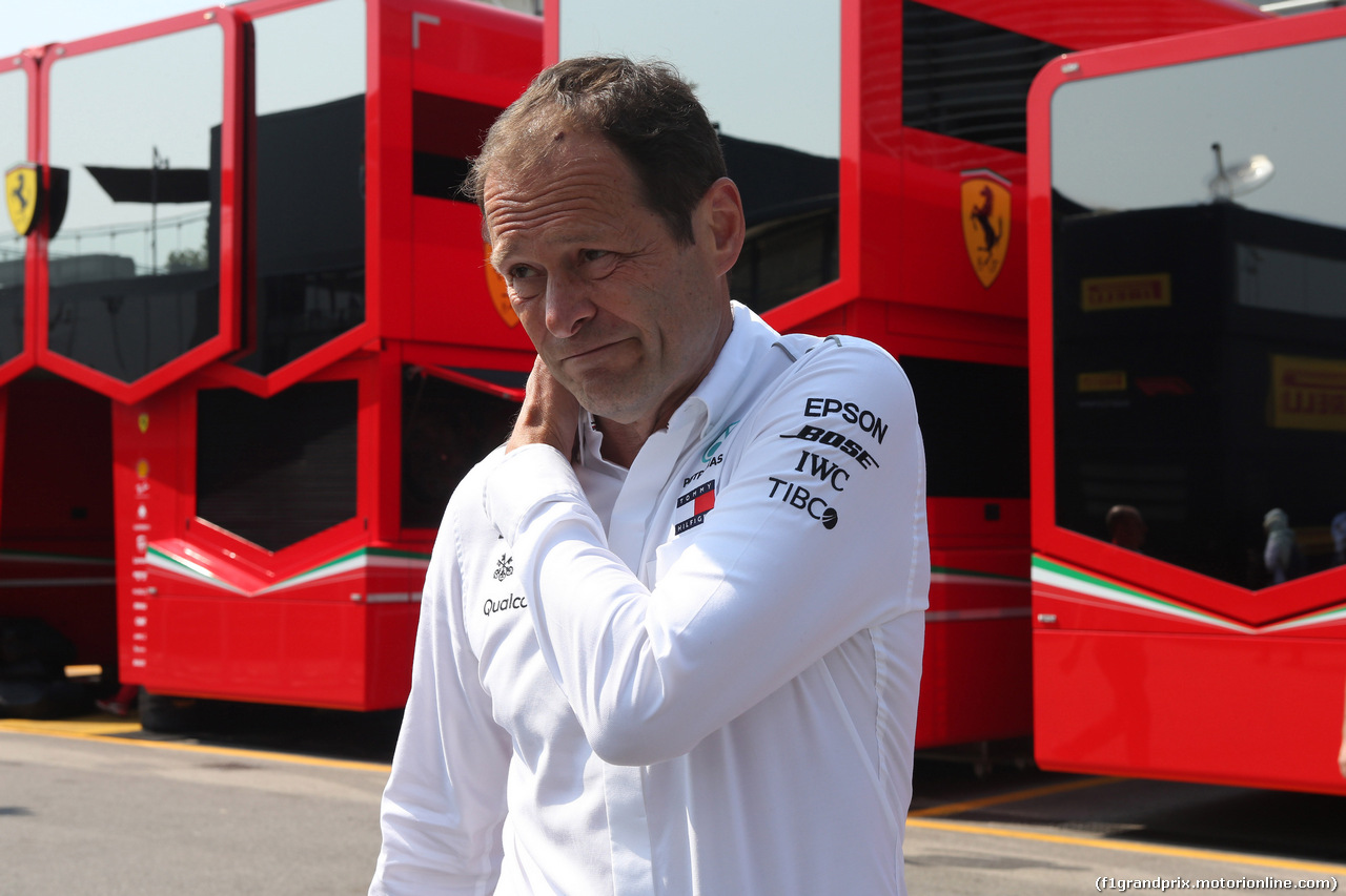 GP ITALIA, 30.08.2018 - Aldo Costa (ITA) Mercedes AMG F1 Engineering Director.