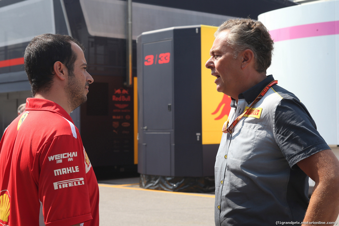 GP ITALIA, 30.08.2018 - Mario Isola (ITA), Pirelli Racing Manager
