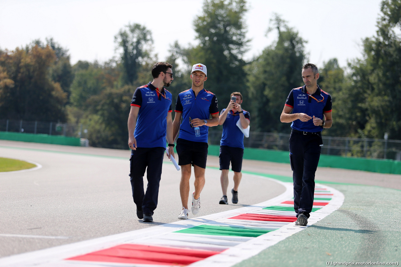 GP ITALIA, 30.08.2018 - Pierre Gasly (FRA) Scuderia Toro Rosso STR13