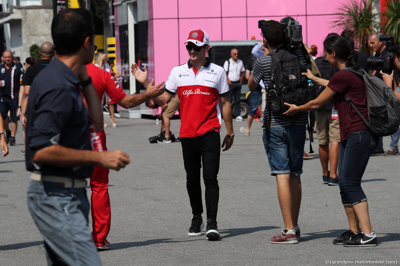 GP ITALIA, 30.08.2018 - Charles Leclerc (MON) Sauber C37