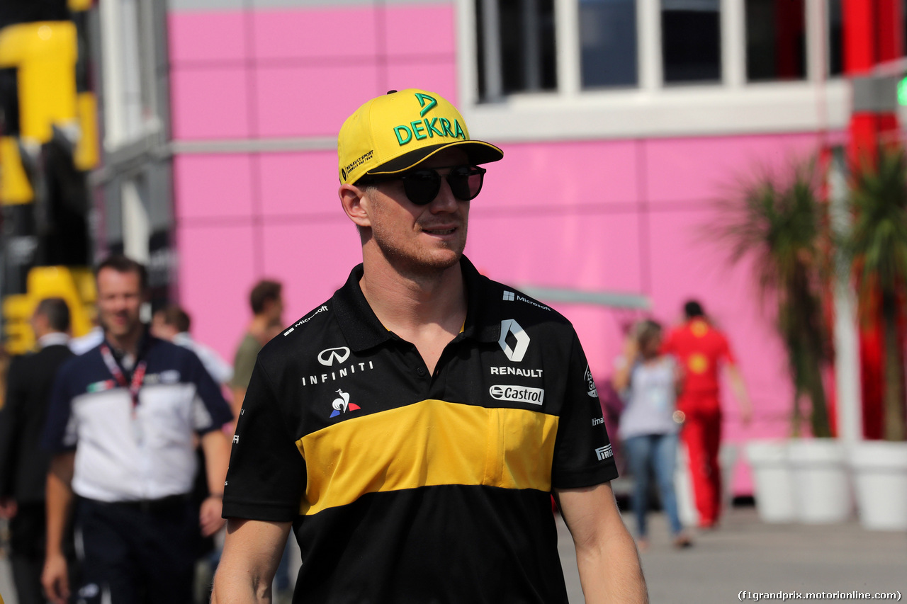 GP ITALIA, 30.08.2018 - Nico Hulkenberg (GER) Renault Sport F1 Team RS18