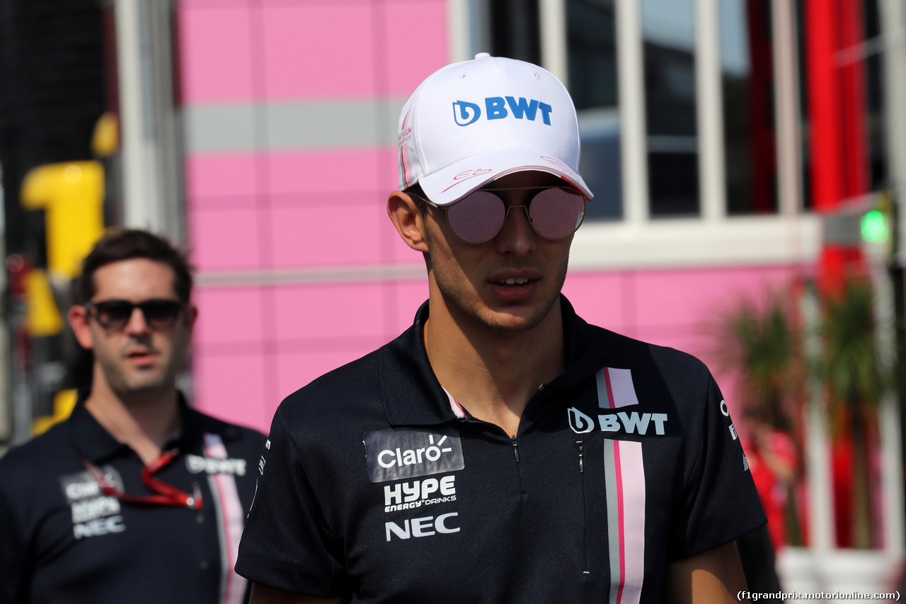 GP ITALIA, 30.08.2018 - Esteban Ocon (FRA) Racing Point Force India F1 VJM11