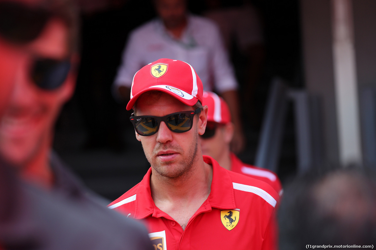 GP ITALIA, 30.08.2018 - Sebastian Vettel (GER) Ferrari SF71H