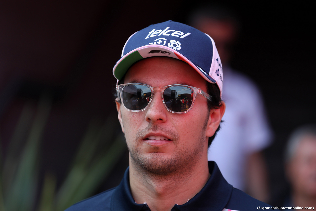 GP ITALIA, 30.08.2018 - Sergio Perez (MEX) Racing Point Force India F1 VJM11