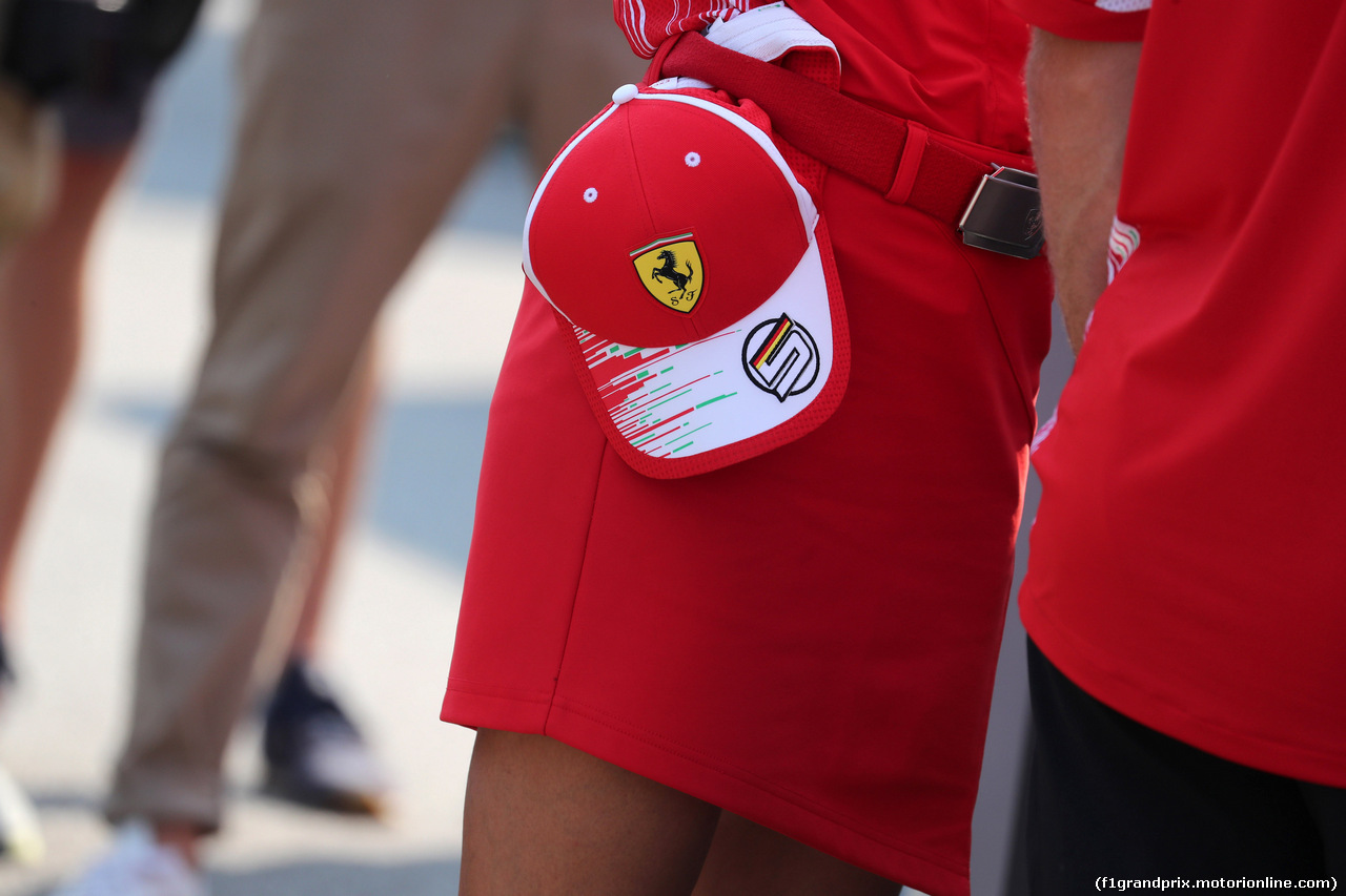 GP ITALIA, 30.08.2018 - Britta Roeske (AUT) Ferrari Press Officer