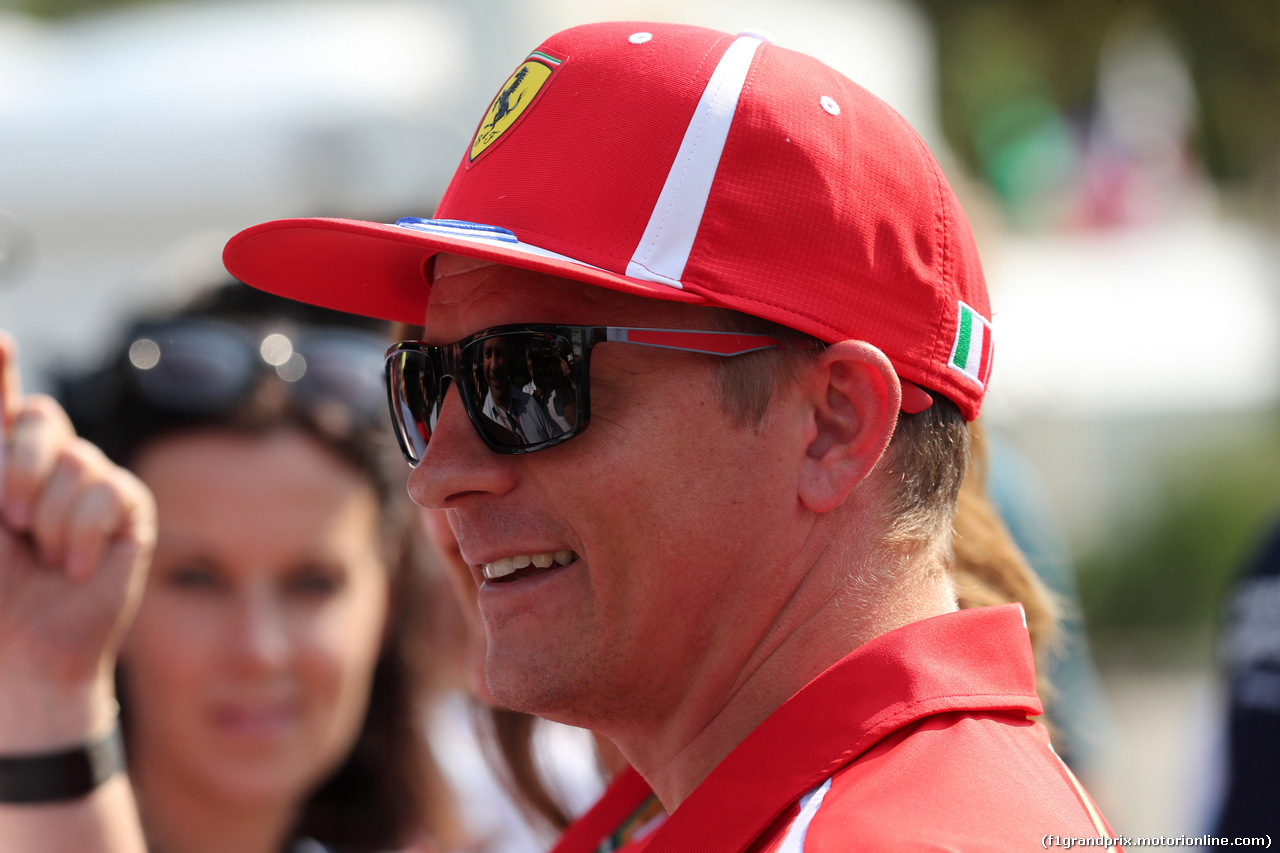 GP ITALIA, 30.08.2018 - Kimi Raikkonen (FIN) Ferrari SF71H