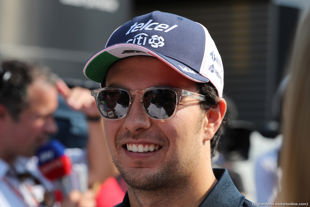 GP ITALIA, 30.08.2018 - Sergio Perez (MEX) Racing Point Force India F1 VJM11