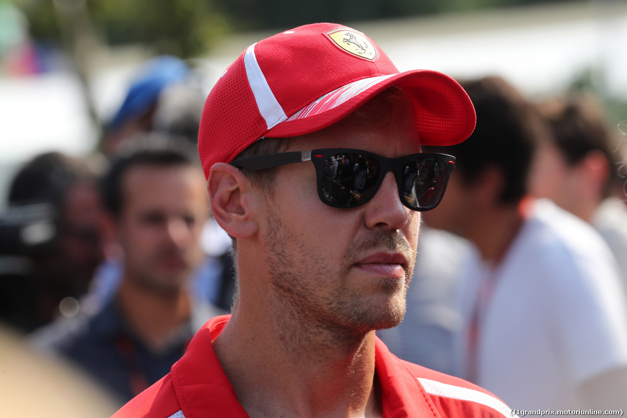 GP ITALIA, 30.08.2018 - Sebastian Vettel (GER) Ferrari SF71H