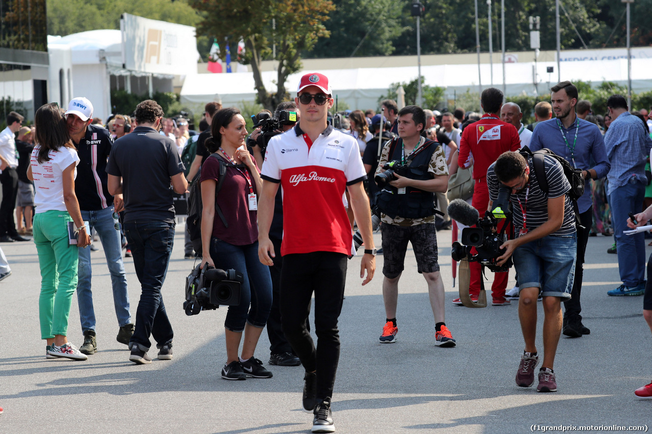 GP ITALIA, 30.08.2018 - Charles Leclerc (MON) Sauber C37