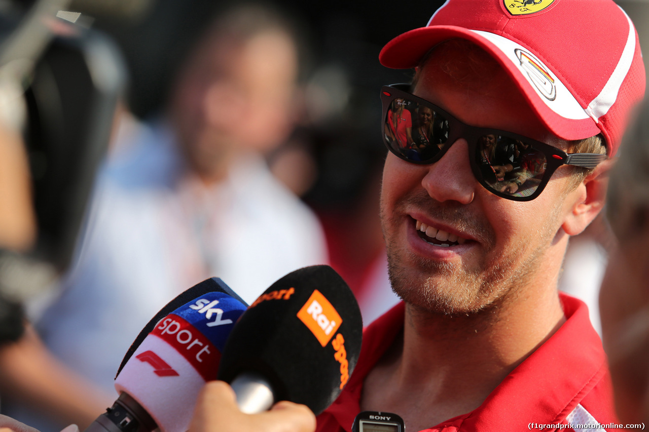 GP ITALIA, 30.08.2018 - Sebastian Vettel (GER) Ferrari SF71H