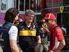GP ITALIA, 30.08.2018 - Christian Dyer (AUS), Renault Sport F1 Team e Kimi Raikkonen (FIN) Ferrari SF71H