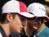 GP ITALIA, 30.08.2018 - Charles Leclerc (MON) Sauber C37 e Esteban Ocon (FRA) Racing Point Force India F1 VJM11