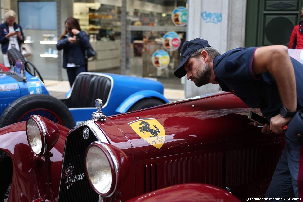 GP ITALIA, 31.08.2018 - Historic parade