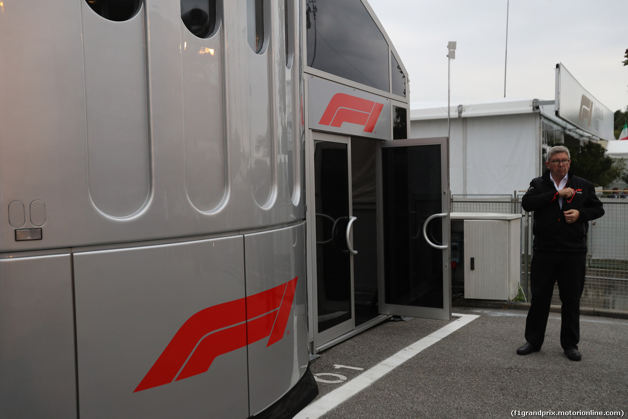 GP ITALIA, 31.08.2018 - Ross Brawn (GBR) Formula One Managing Director of Motorsports