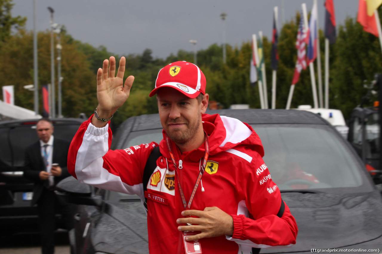 GP ITALIA, 01.09.2018 - Sebastian Vettel (GER) Ferrari SF71H