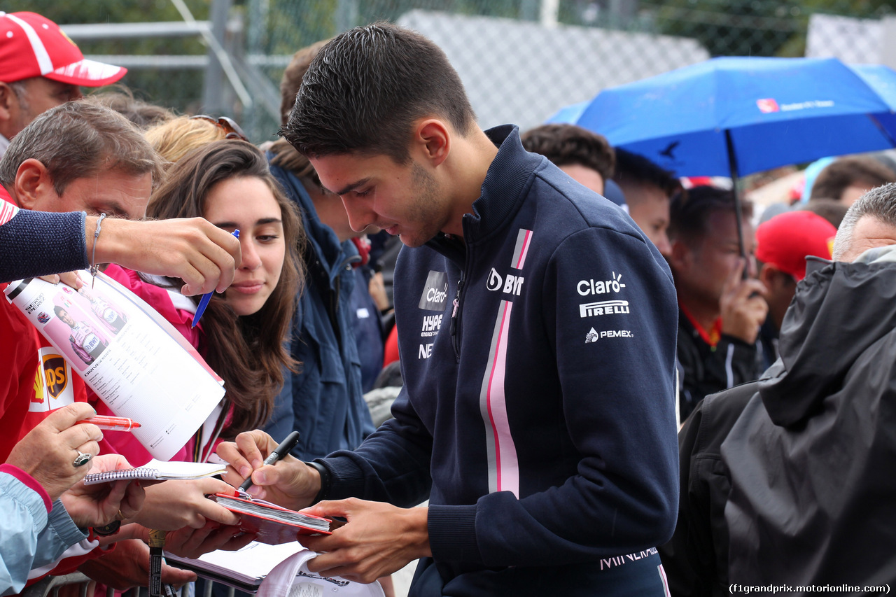 GP ITALIA, 01.09.2018 - Esteban Ocon (FRA) Racing Point Force India F1 VJM11