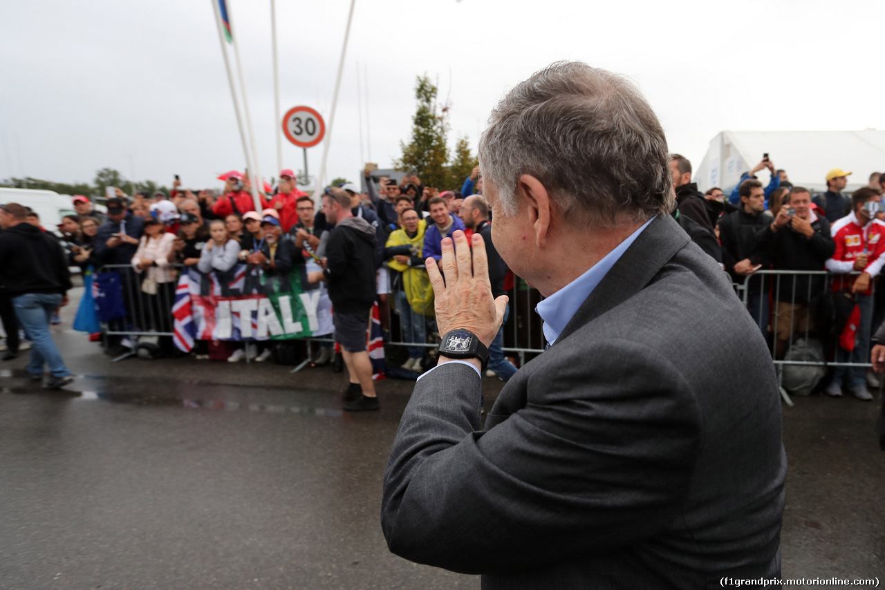 GP ITALIA, 01.09.2018 - Jean Todt (FRA), President FIA