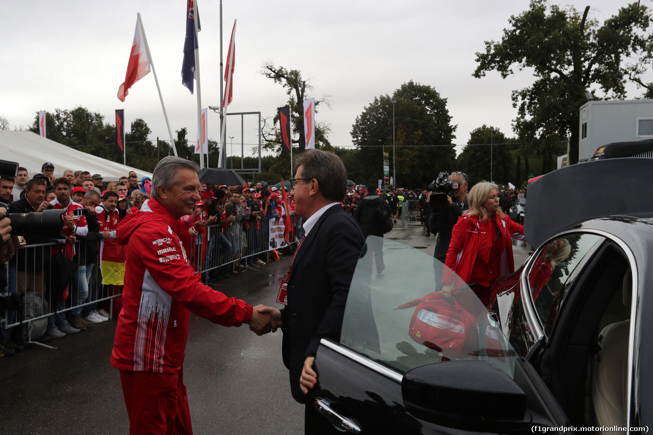GP ITALIA, 01.09.2018 - Louis Carey Camilleri, CEO of Ferrari