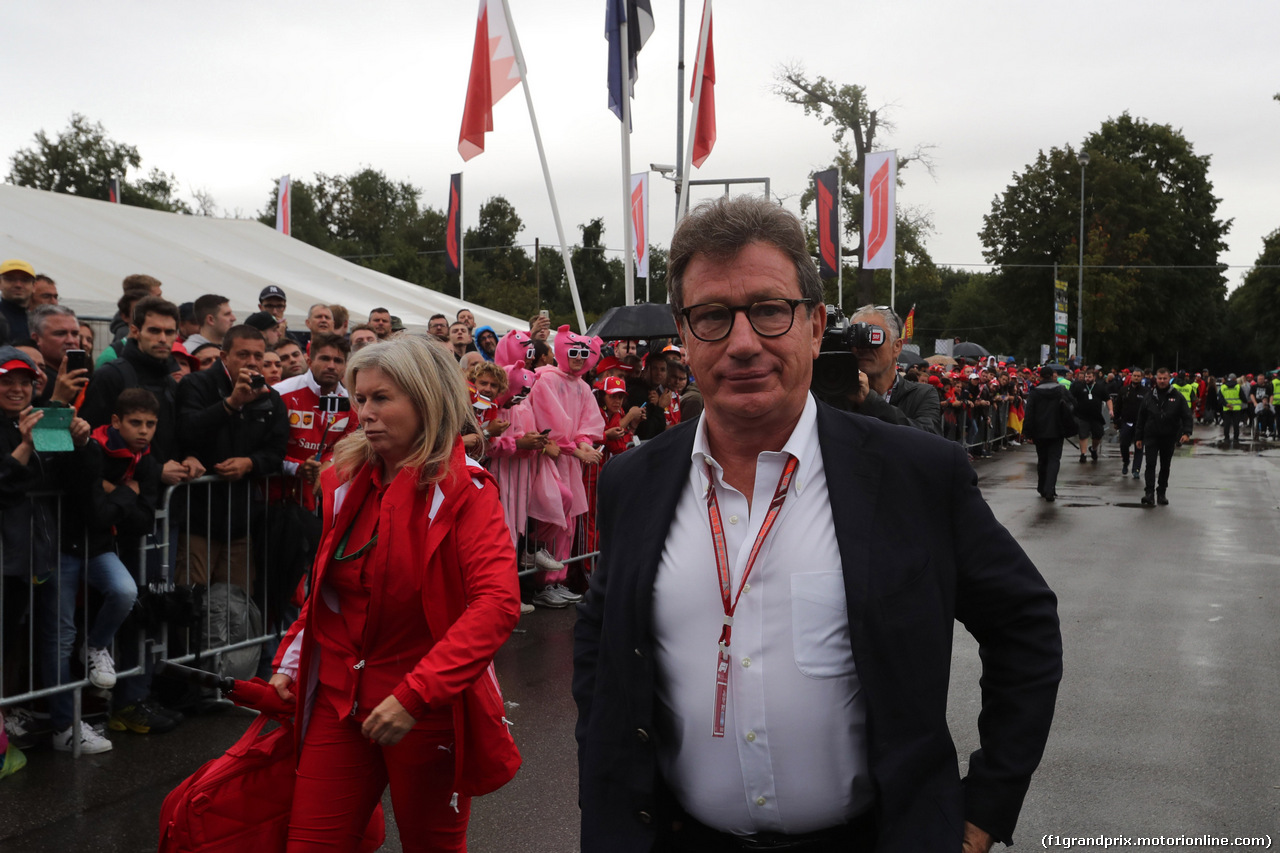 GP ITALIA, 01.09.2018 - Louis Carey Camilleri, CEO of Ferrari
