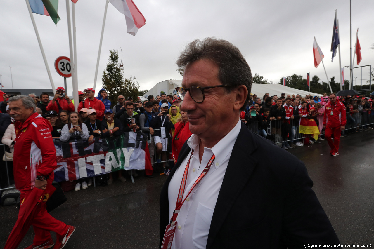 GP ITALIA, 01.09.2018 - Louis Carey Camilleri, CEO of Ferrari