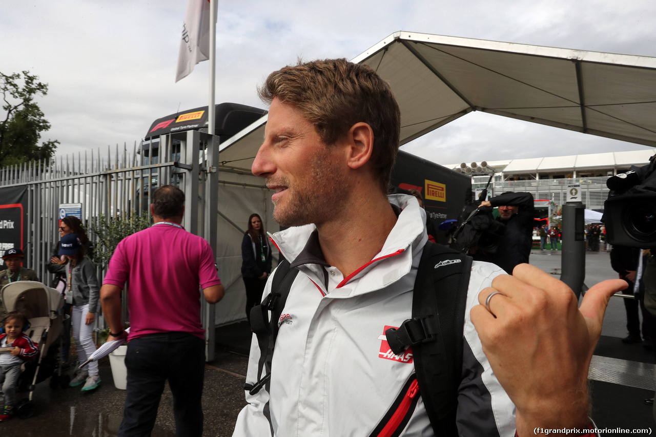 GP ITALIA, 01.09.2018 - Romain Grosjean (FRA) Haas F1 Team VF-18