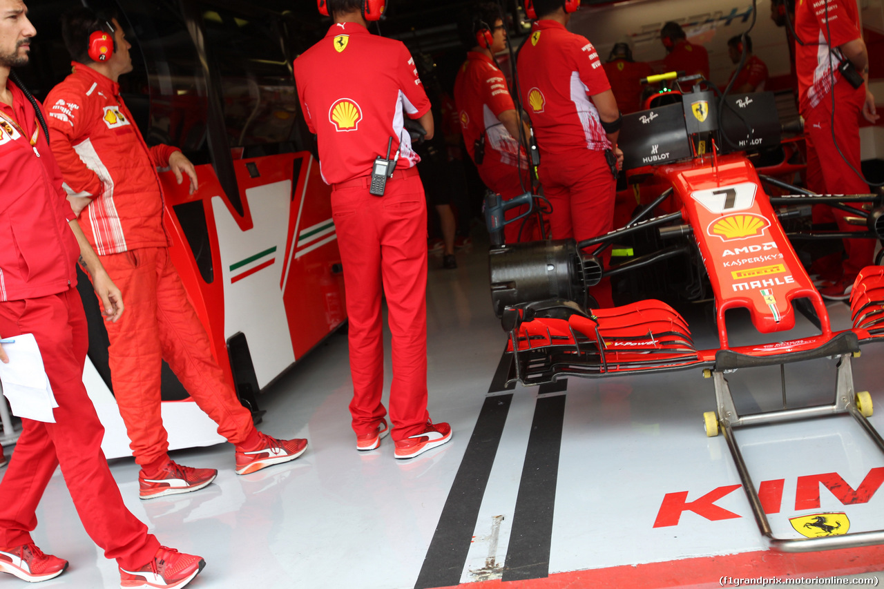 GP ITALIA, 01.09.2018 - Prove Libere 3, Kimi Raikkonen (FIN) Ferrari SF71H