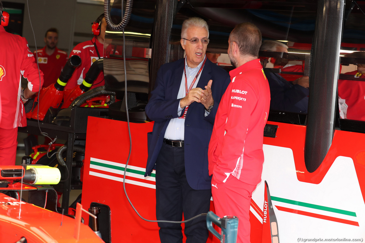 GP ITALIA, 01.09.2018 - Prove Libere 3, Piero Ferrari (ITA) Vice-President Ferrari