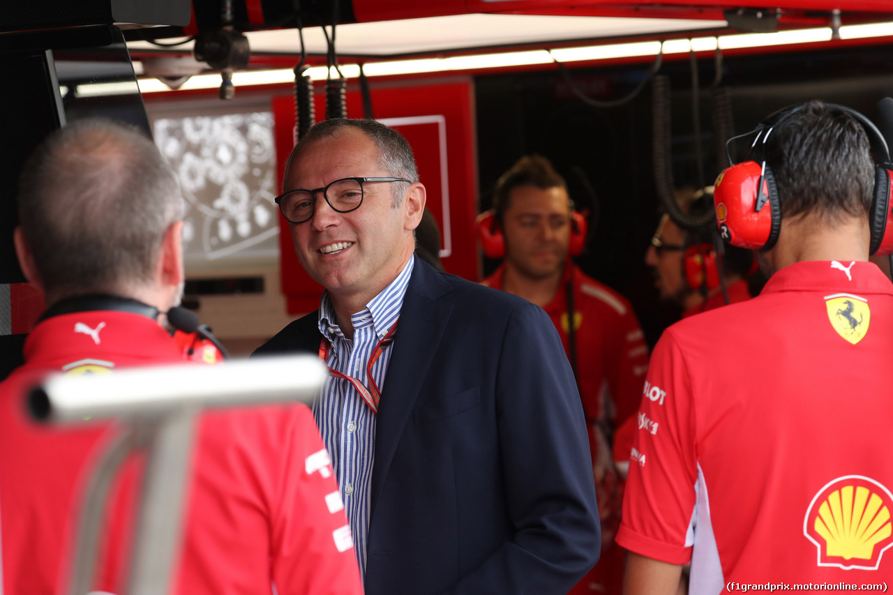 GP ITALIA, 01.09.2018 - Prove Libere 3, Stefano Domenicali (ITA)