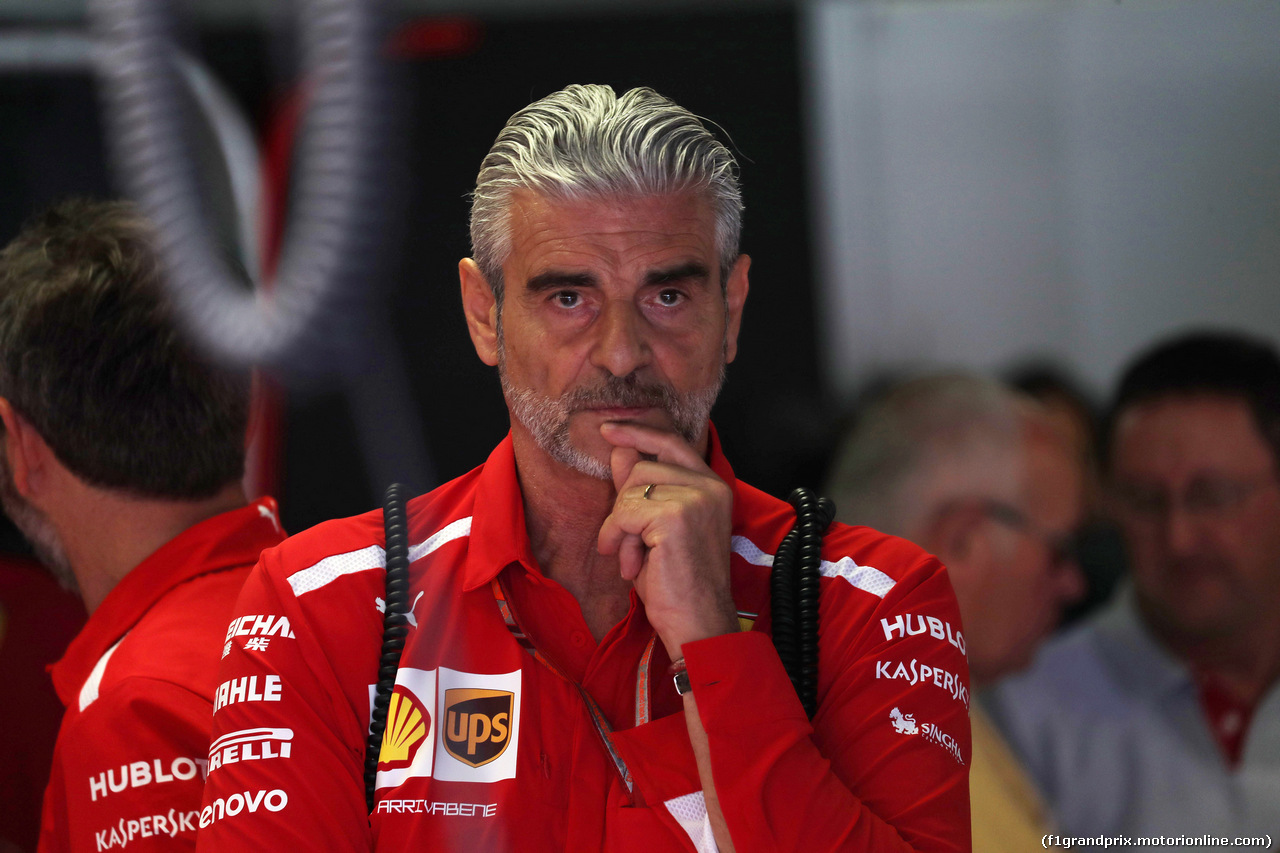 GP ITALIA, 01.09.2018 - Prove Libere 3, Maurizio Arrivabene (ITA) Ferrari Team Principal