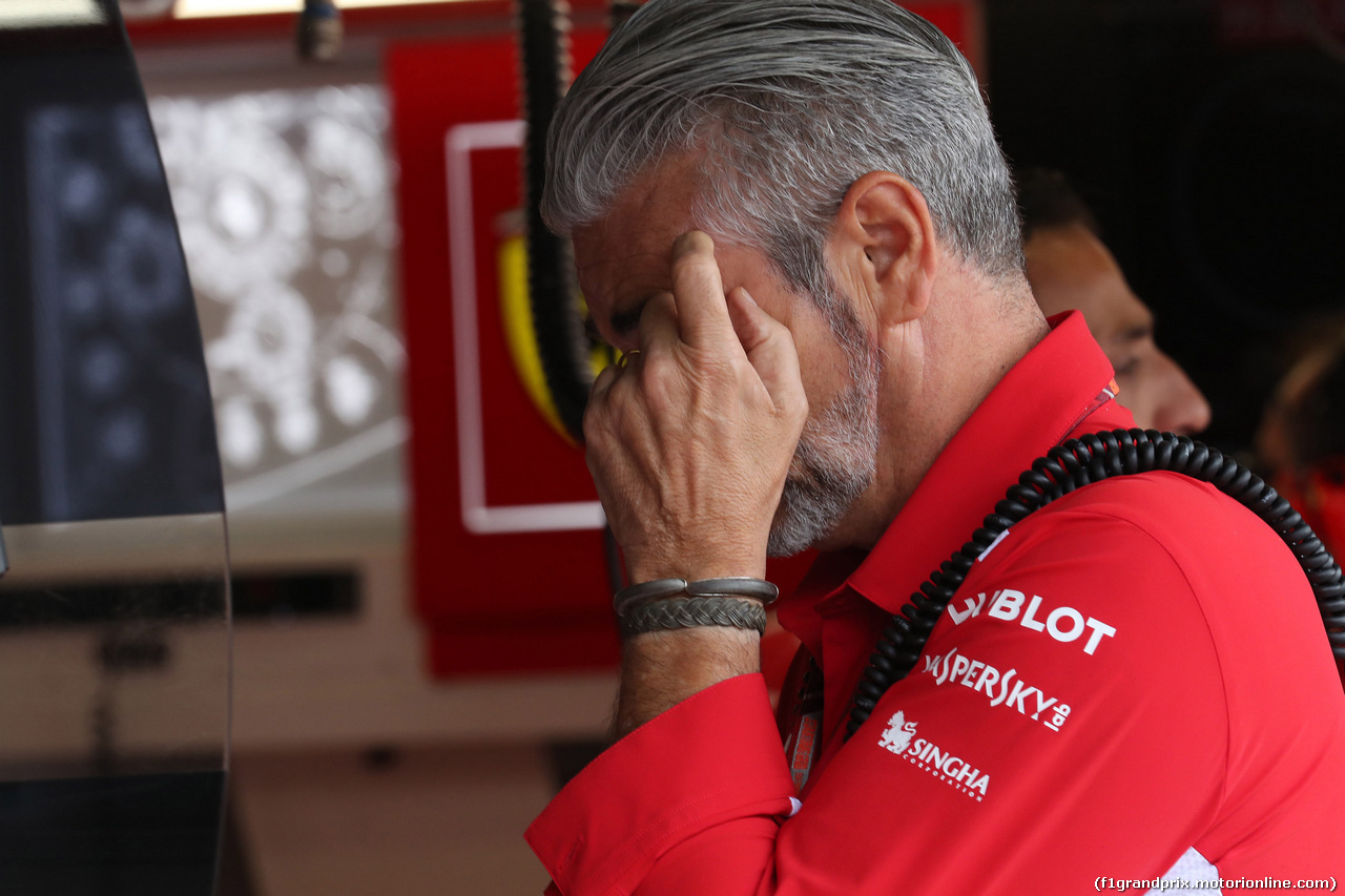 GP ITALIA, 01.09.2018 - Prove Libere 3, Maurizio Arrivabene (ITA) Ferrari Team Principal