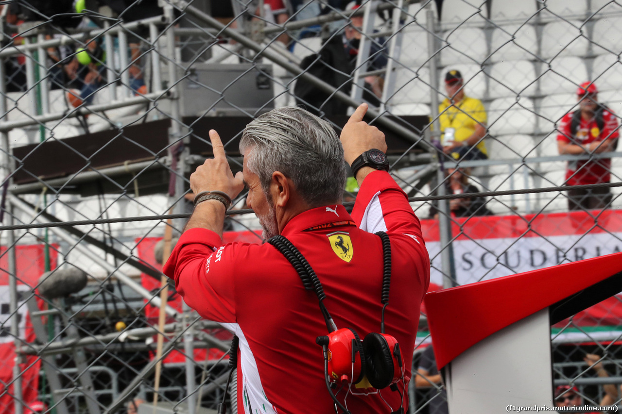 GP ITALIA, 01.09.2018 - Prove Libere 3, Maurizio Arrivabene (ITA) Ferrari Team Principal
