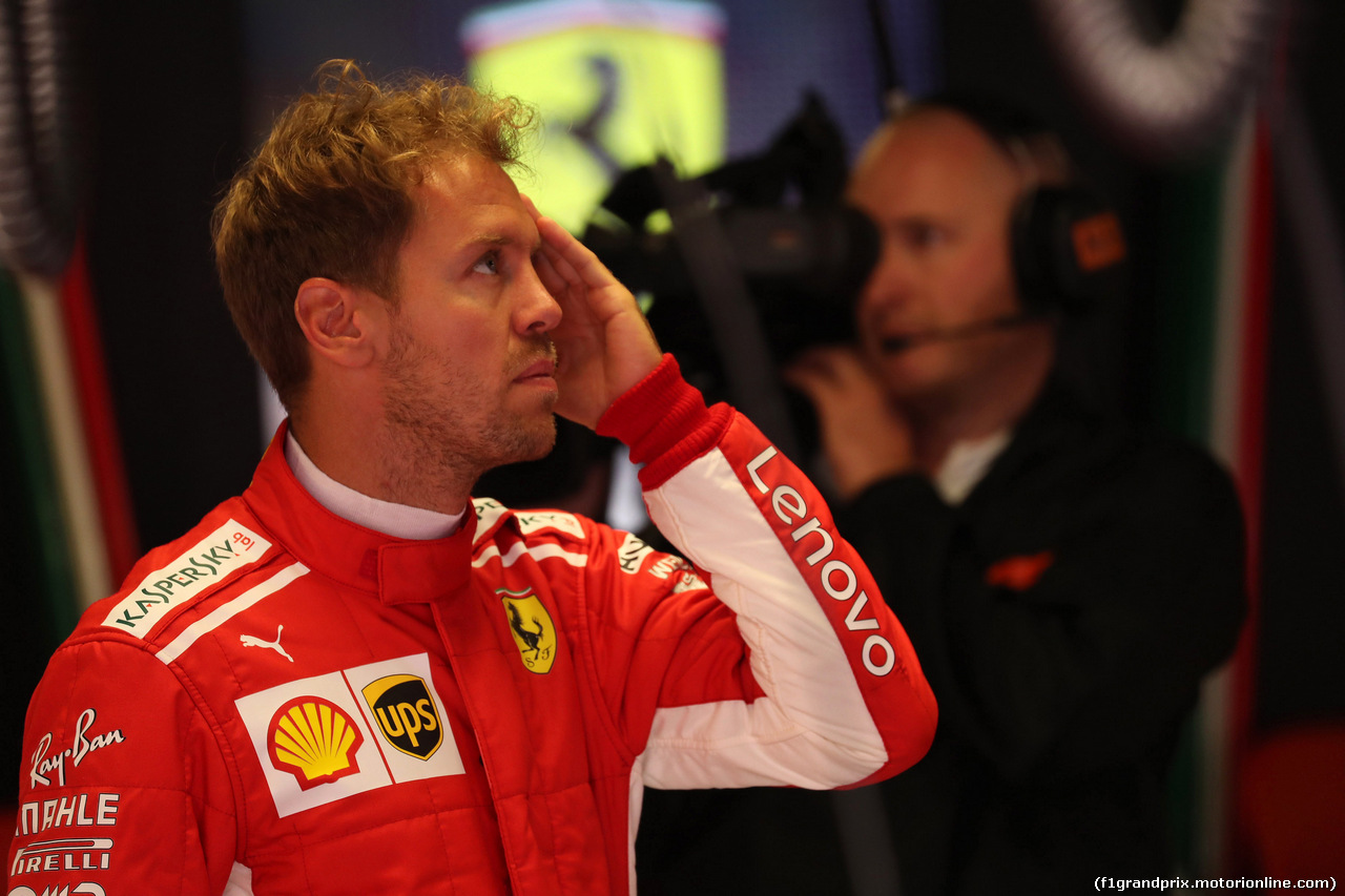 GP ITALIA, 01.09.2018 - Prove Libere 3, Sebastian Vettel (GER) Ferrari SF71H