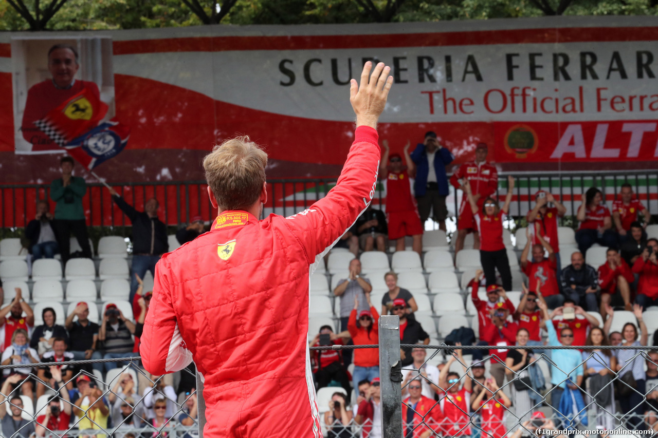 GP ITALIA, 01.09.2018 - Prove Libere 3, Sebastian Vettel (GER) Ferrari SF71H