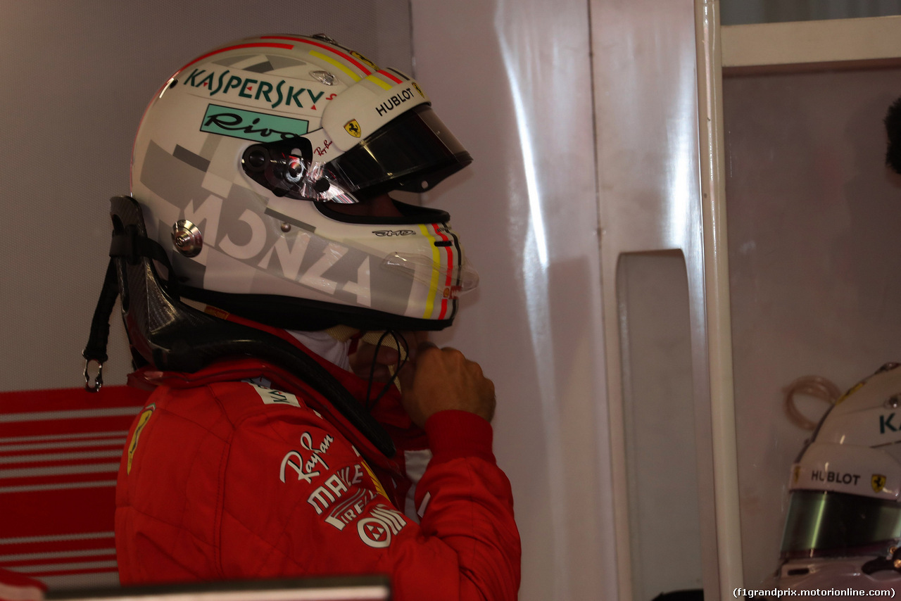 GP ITALIA, 01.09.2018 - Prove Libere 3, Sebastian Vettel (GER) Ferrari SF71H