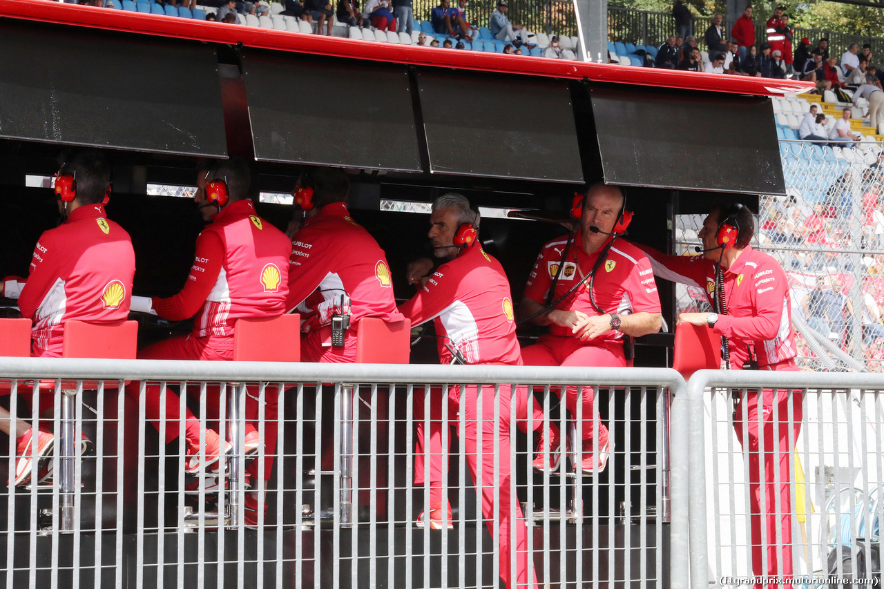 GP ITALIA, 01.09.2018 - Prove Libere 3, Maurizio Arrivabene (ITA) Ferrari Team Principal