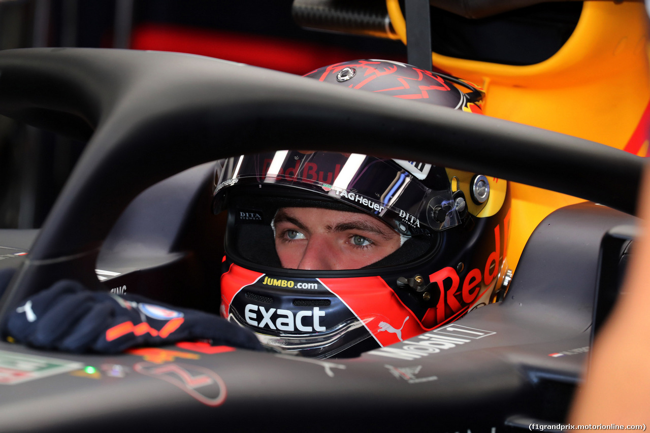 GP ITALIA, 01.09.2018 - Prove Libere 3, Max Verstappen (NED) Red Bull Racing RB14